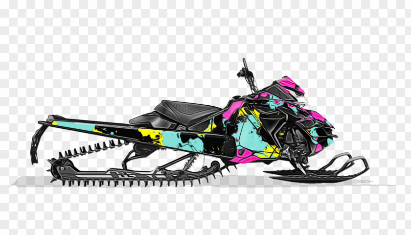 Sled Toy Snowmobile Vehicle PNG