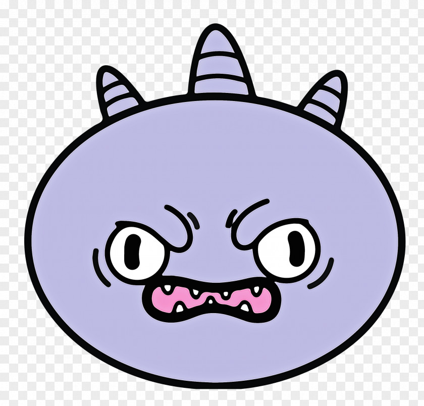 Monster Head Halloween PNG