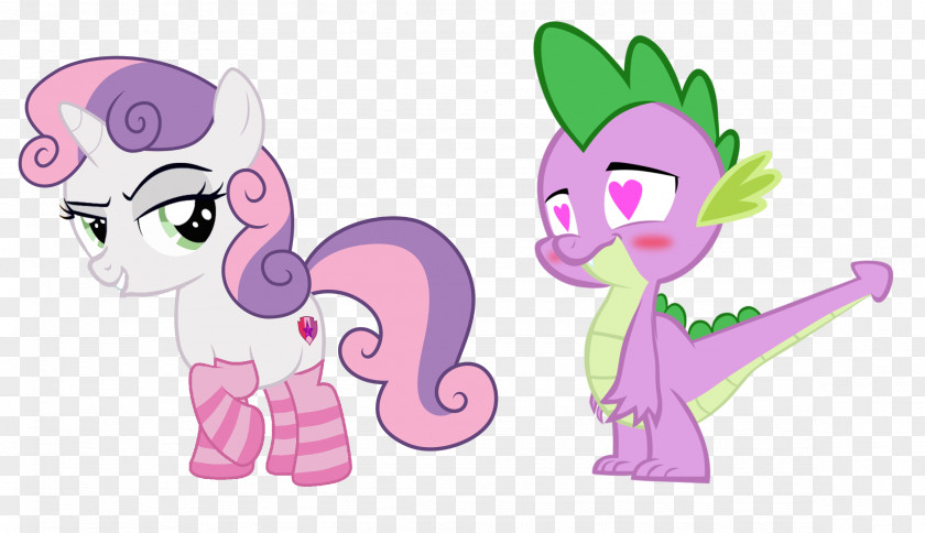 My Little Pony Spike Sweetie Belle Rarity Apple Bloom Pinkie Pie PNG