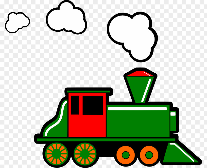 Toy Train Rail Transport Steam Locomotive Clip Art PNG