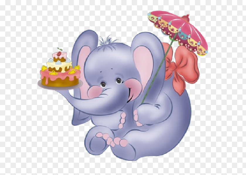 Birthday Cake Elephantidae Baby Shower Clip Art PNG