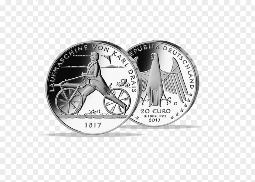 Coin Germany Silver Dandy Horse PNG