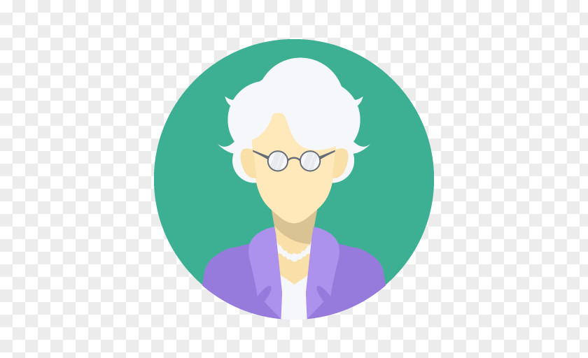 Coriander Avatar Old Age Woman PNG