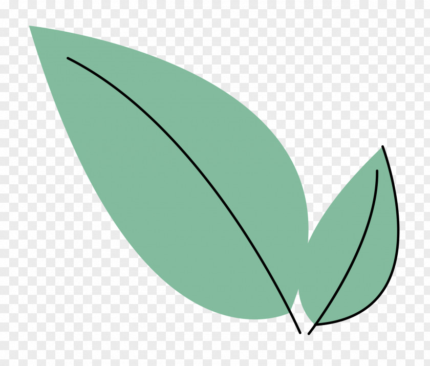 Leaf Green Font Line Meter PNG