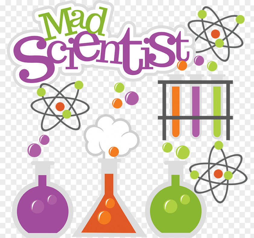 Science Word Cliparts Mad Scientist Clip Art PNG