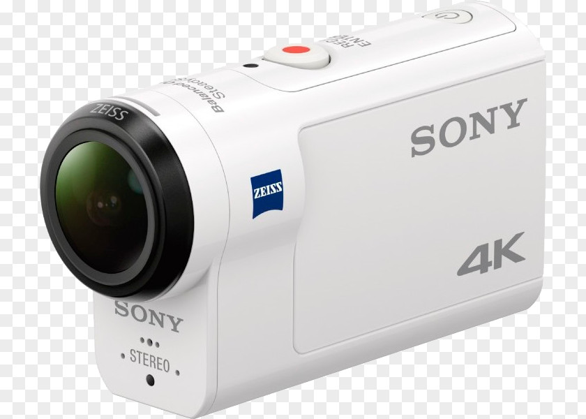 Camera Sony Action Cam FDR-X3000 4K Resolution Video Cameras PNG
