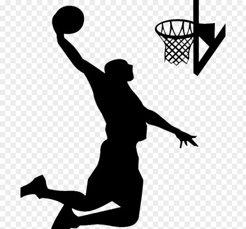 Dunk Wall Decal Basketball Sport Slam Layup PNG