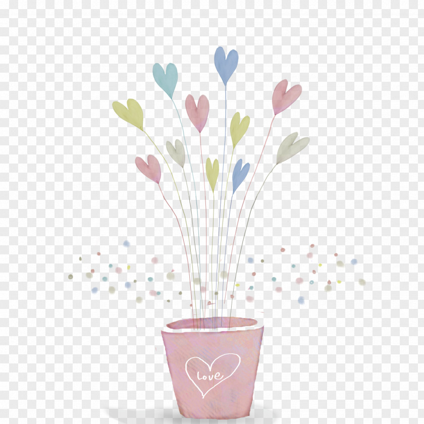 Handpainted Dandelion Child Floristry PNG