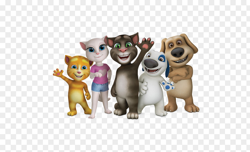 Talking Friends My Tom Angela And Cat Outfit7 Limited PNG