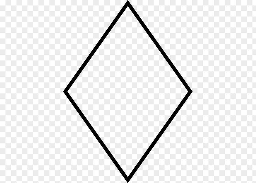 Rhombus Shape Geometry Clip Art PNG