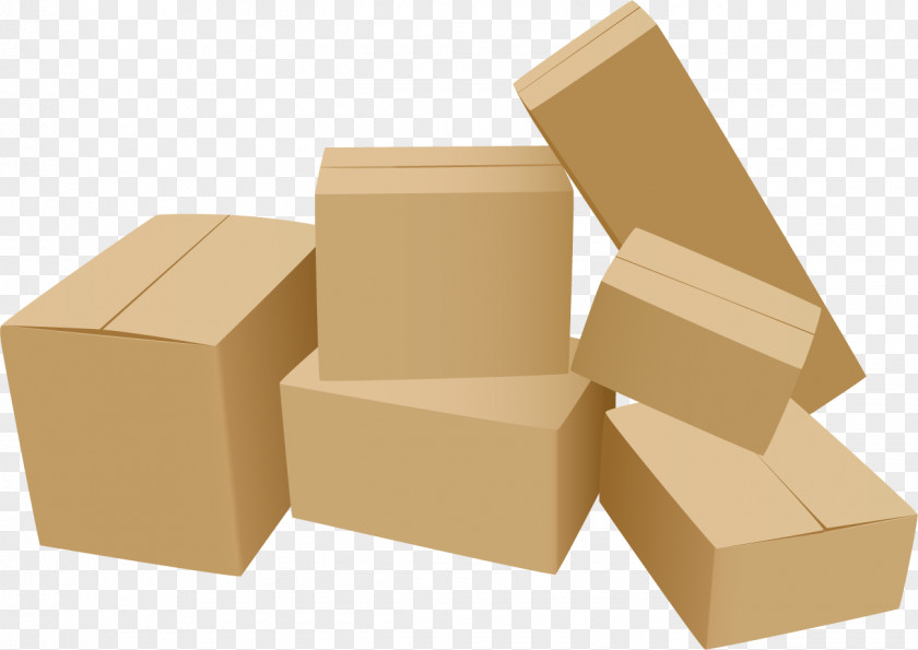 Shipping Freight Transport Delivery Box Packaging And Labeling Order Fulfillment PNG