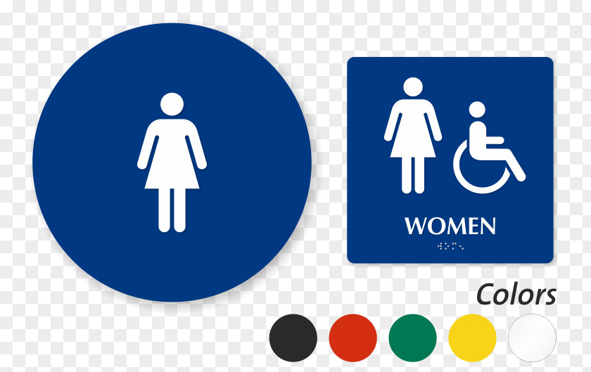 Womens Bathroom Sign Violence Against Women Female Woman Unisex Public Toilet PNG