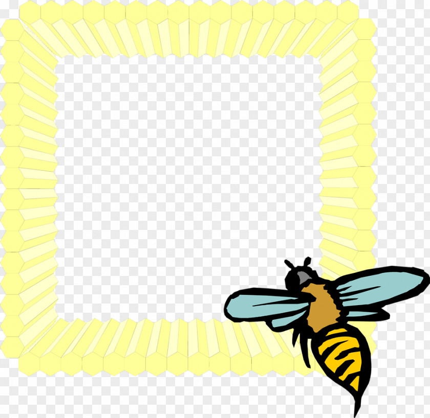 Bee Western Honey Image Illustration Text PNG