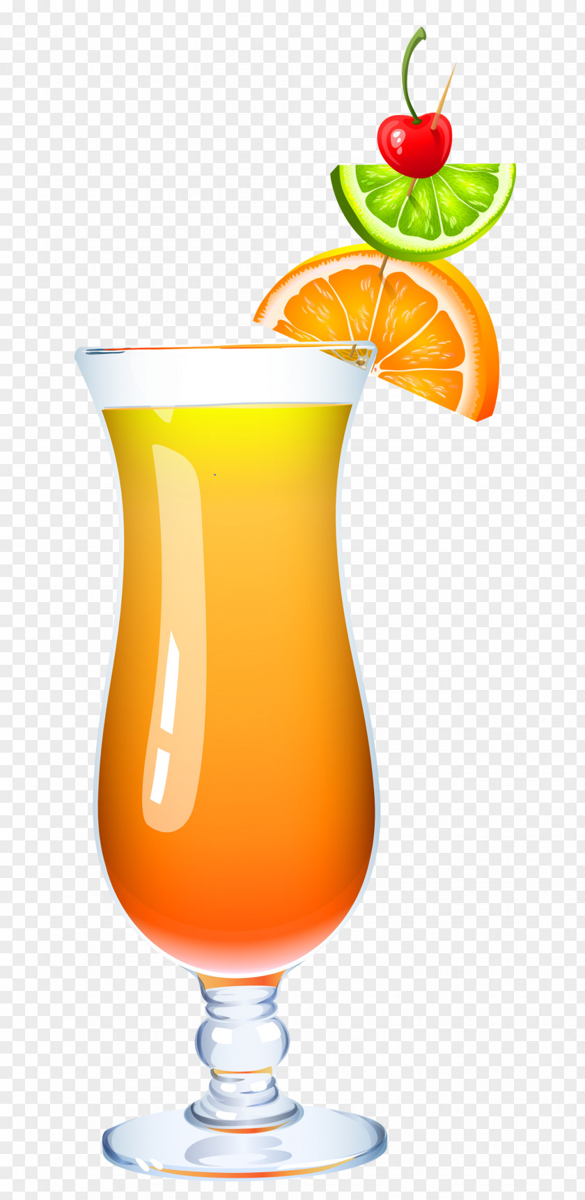 Exotic Cocktail Clipart Picture Martini Screwdriver Juice Punch PNG