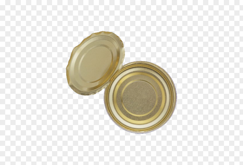 Golden Cap Tin Can Box Packaging And Labeling PNG