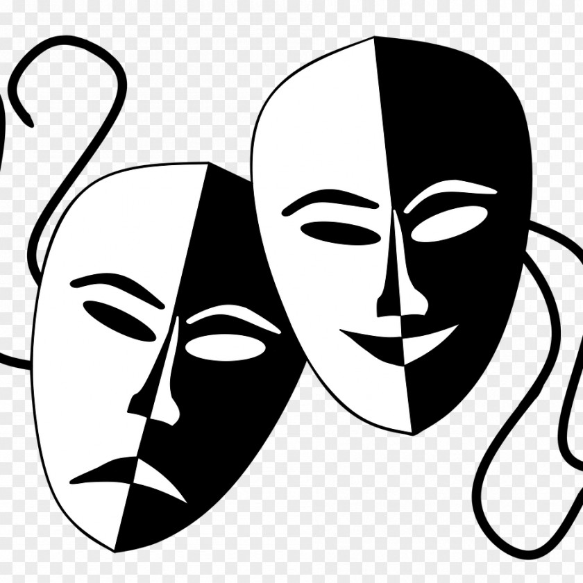 Mascara Musical Theatre Drama Art Clip PNG