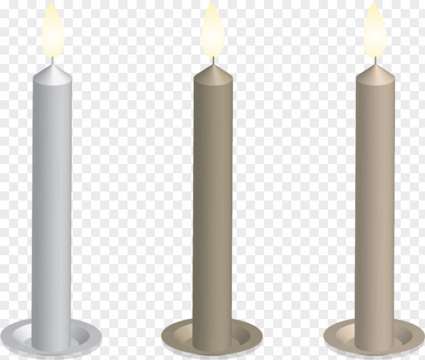 Three Candles Candle Light PNG