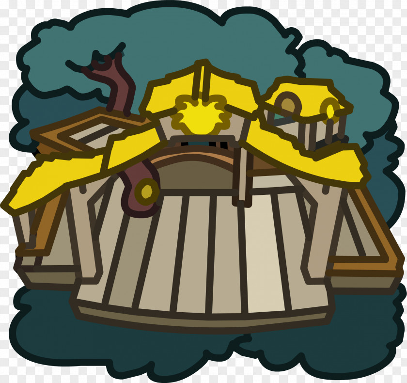 Tree House Igloo Club Penguin PNG