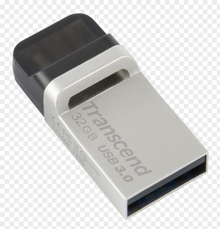 USB JetFlash 880 OTG Flash Drive Drives On-The-Go Computer Data Storage 3.0 PNG