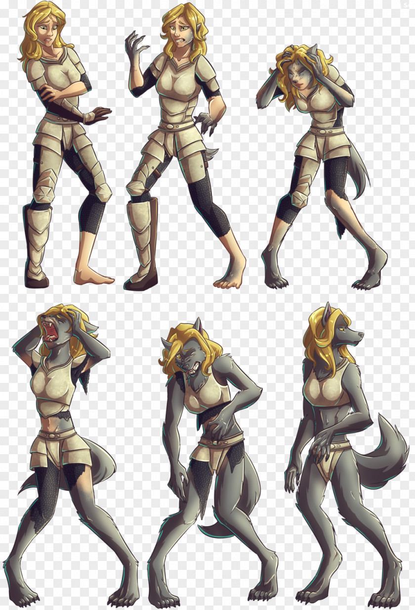 Werewolf Furry Fandom Gray Wolf DeviantArt PNG