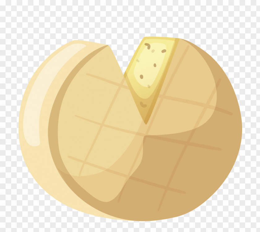 Bread Circle Angle Yellow Commodity PNG