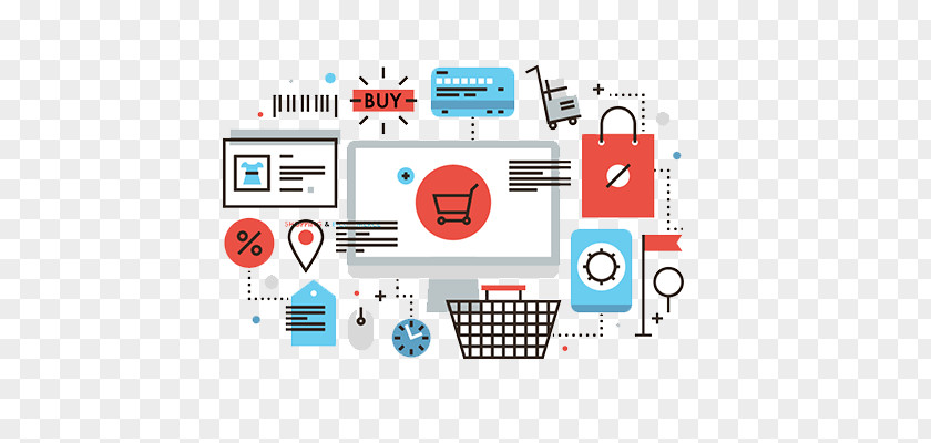 Business Web Development E-commerce Shopping Cart Software PNG
