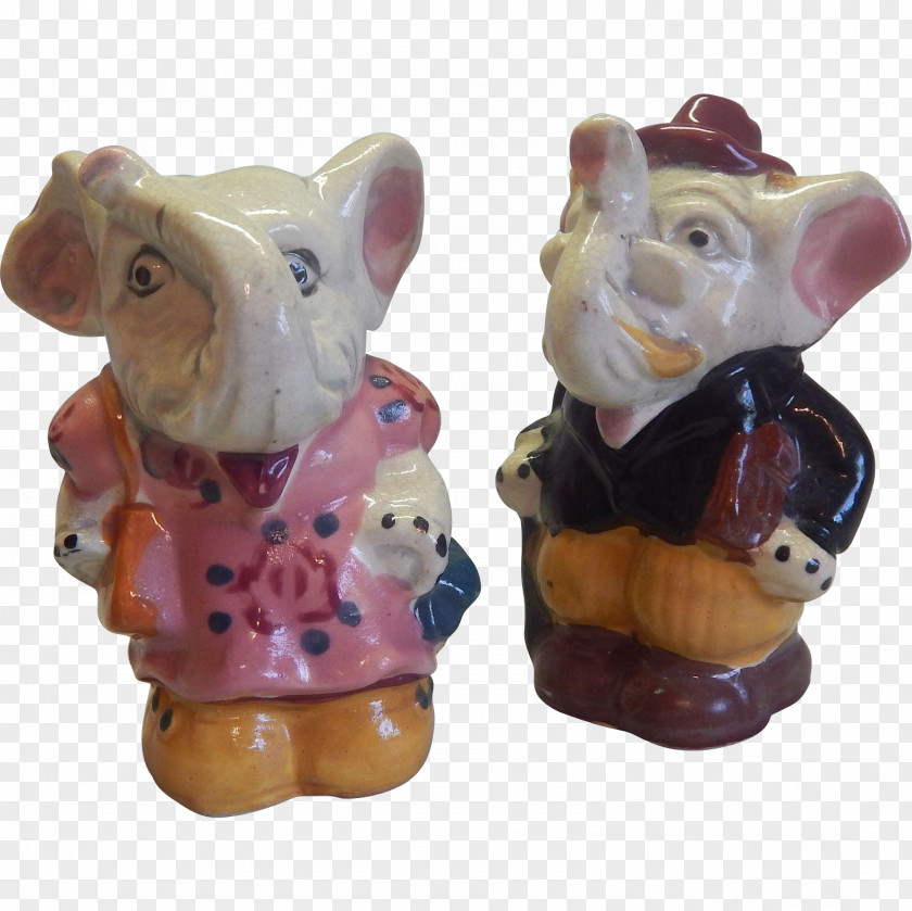 Salt Pepper Pig And Shakers Figurine Snout PNG