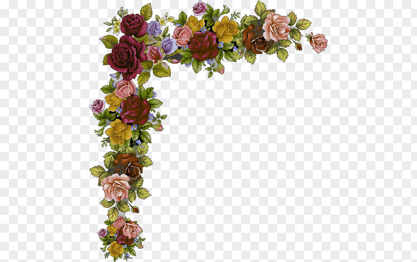 Arco De Flores Garden Roses Paper Floral Design Flower Bokmärke PNG