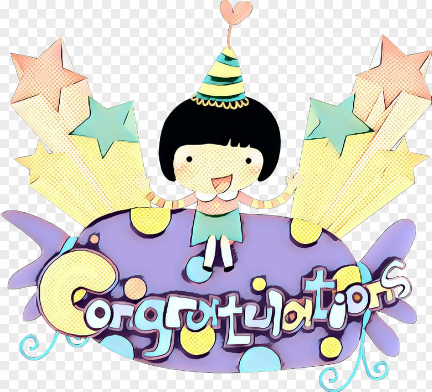 Cartoon Ornament Party Hat PNG