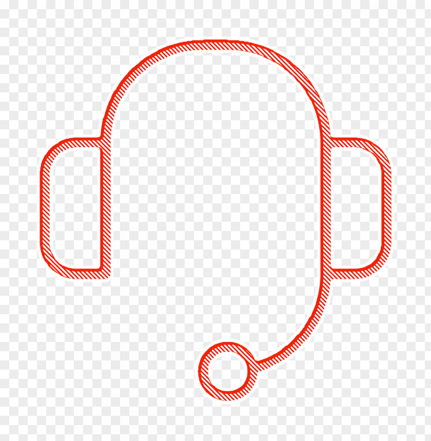 Linear Game Design Elements Icon Headset PNG