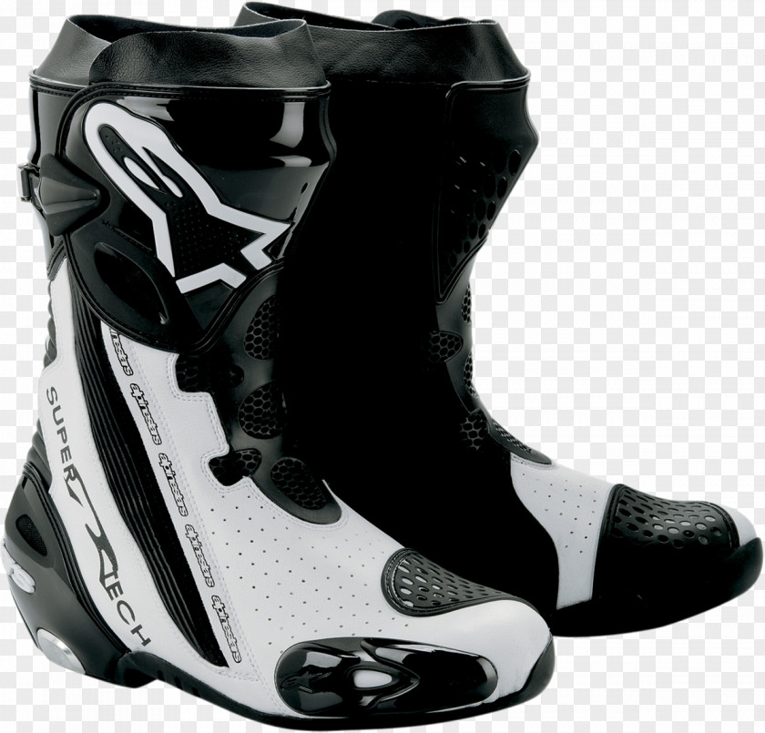 Motorcycle Boot Alpinestars Racing PNG