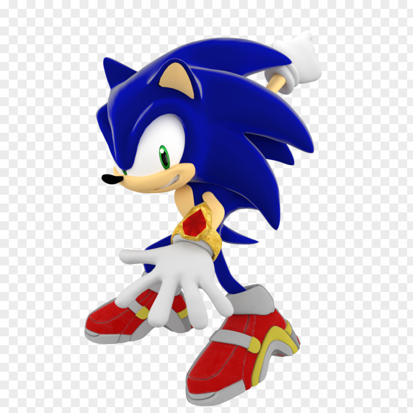 Sonic 3D Animal Figurine Cartoon Mascot Character PNG
