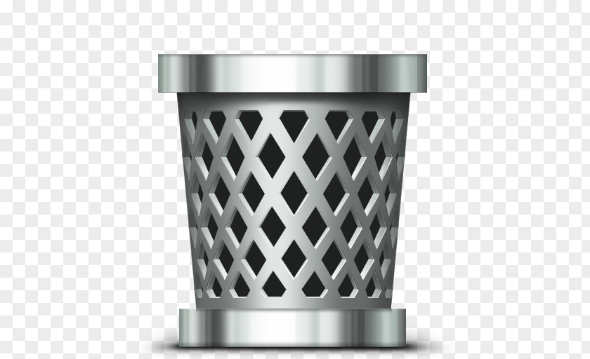 Trash Can Macintosh Recycling Waste Container Icon PNG
