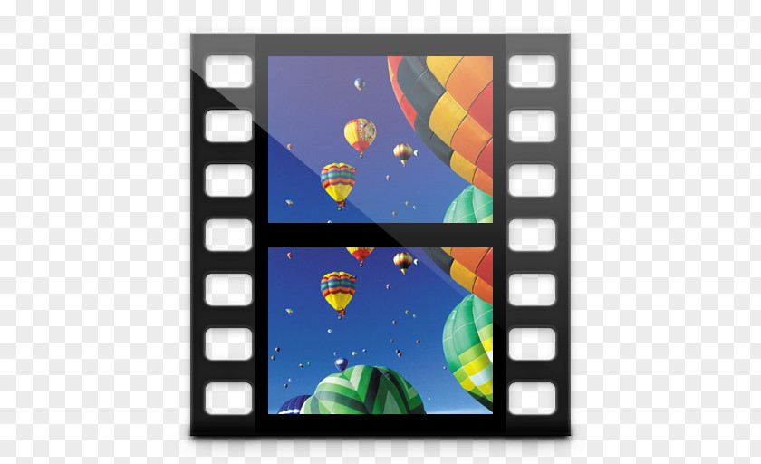 Videos Library Picture Frame Square Display Device Multimedia Font PNG