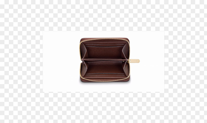 Wallet Coin Purse ダミエ Leather PNG