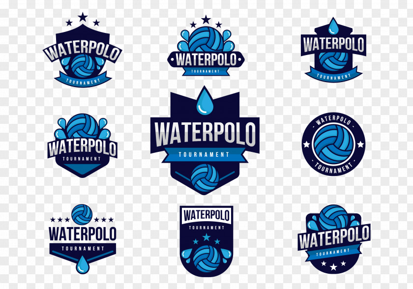 Water Polo Tournament To Promote Its Logo T-shirt Euclidean Vector PNG