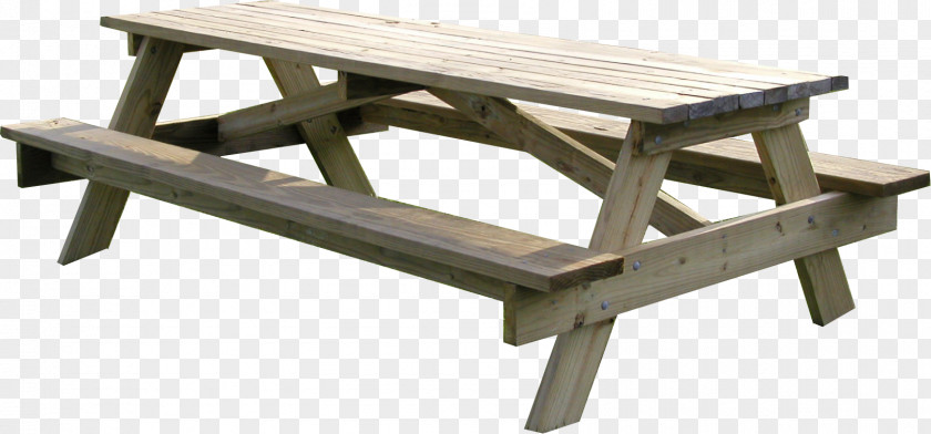 Wooden Chair Bench Picnic Table PNG