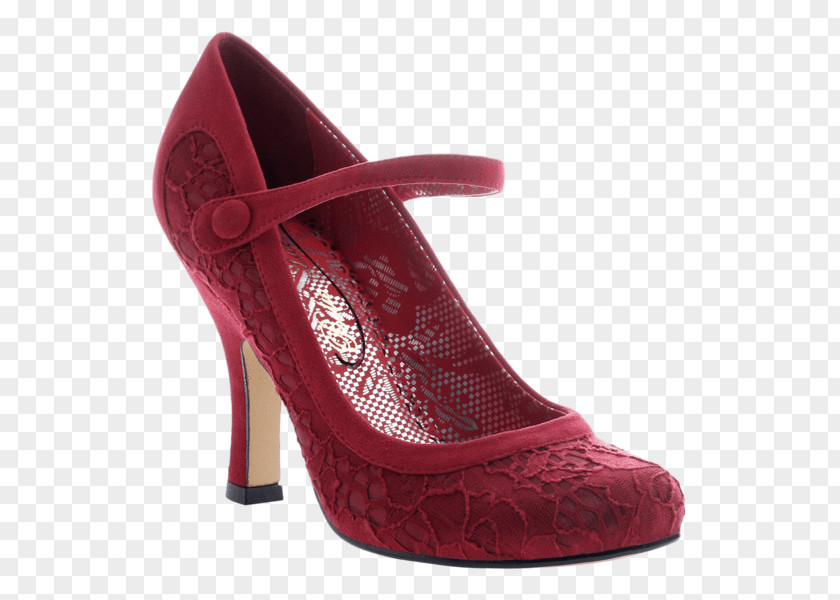 Irregular Pattern Mary Jane Court Shoe Sandal Slip-on PNG