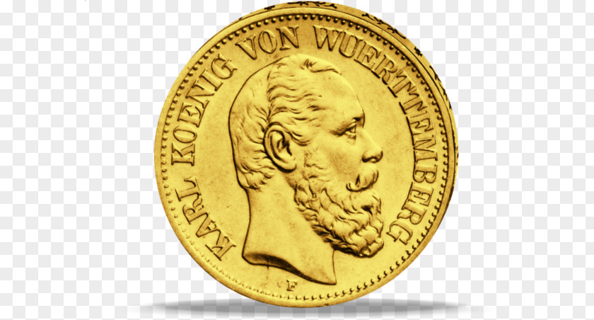Karl Mark Coin Gold Bronze Medal PNG