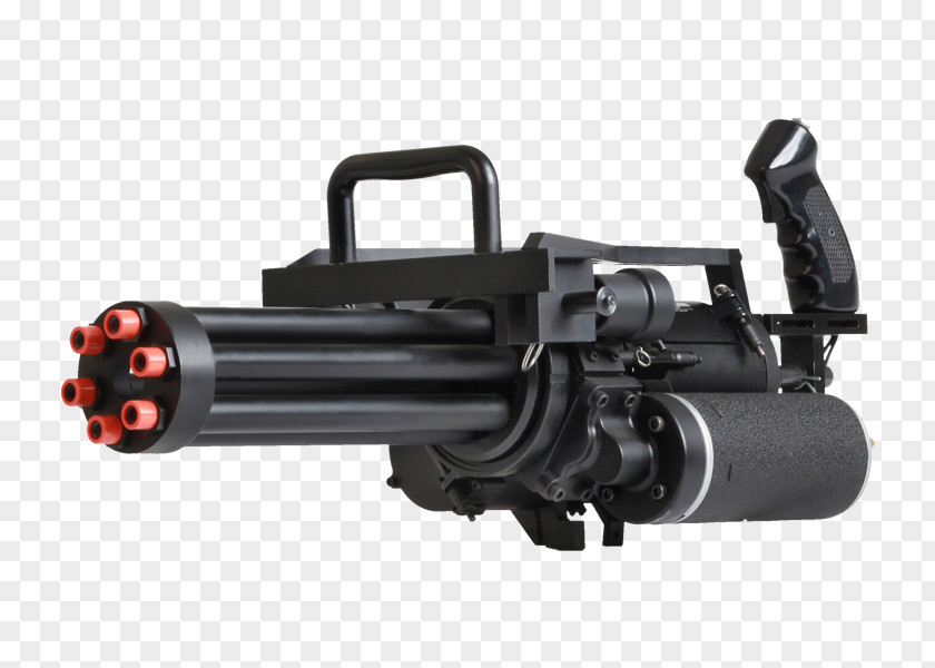 Machine Gun Minigun Airsoft Guns Gatling Weapon Firearm PNG