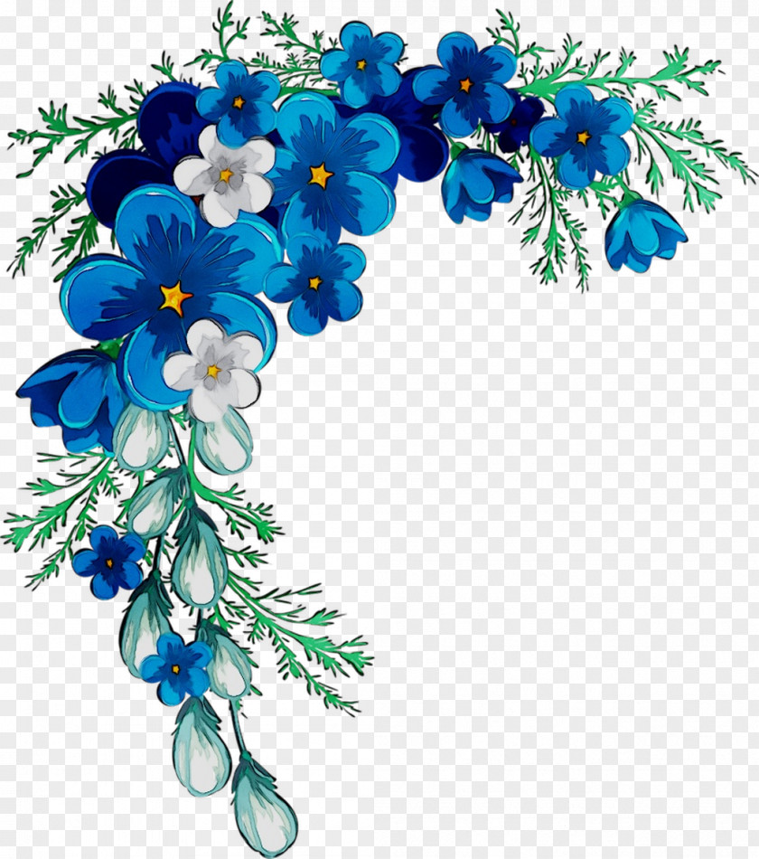 Floral Design Flower Blue Clip Art Wreaths & Bouquets PNG