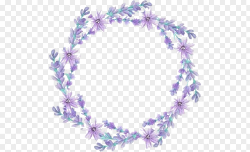 Flower Wreath Petal Lavender Crown PNG