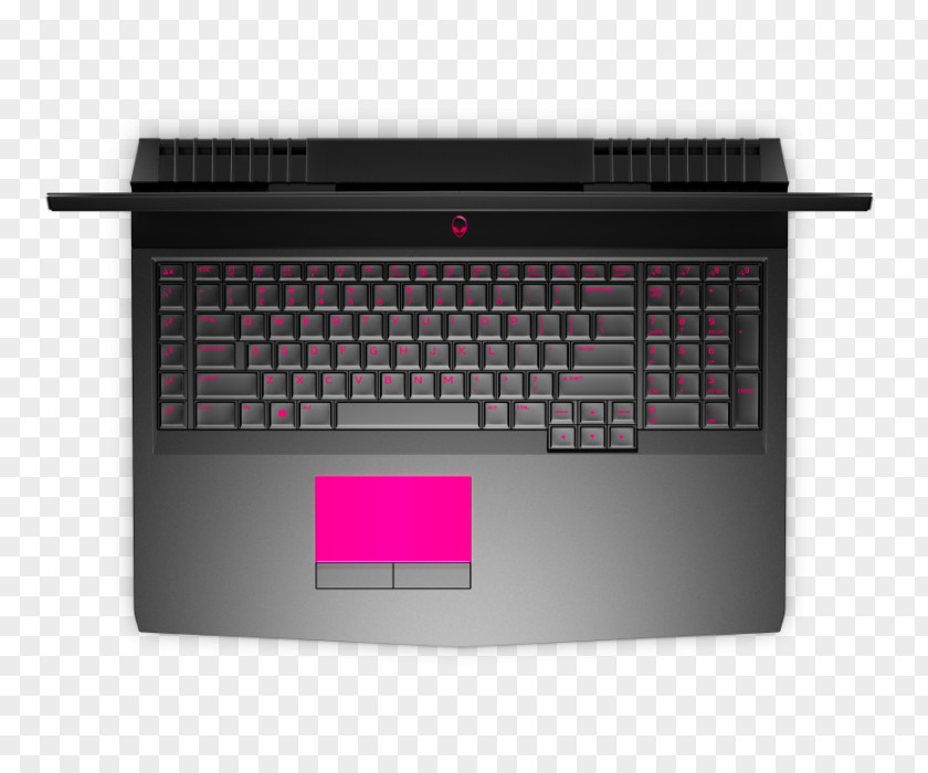 Laptop Computer Keyboard Intel Dell Alienware PNG