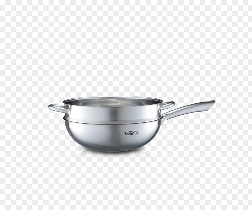 Steel Pot Frying Pan Food Steamers Tableware Cookware Stainless PNG