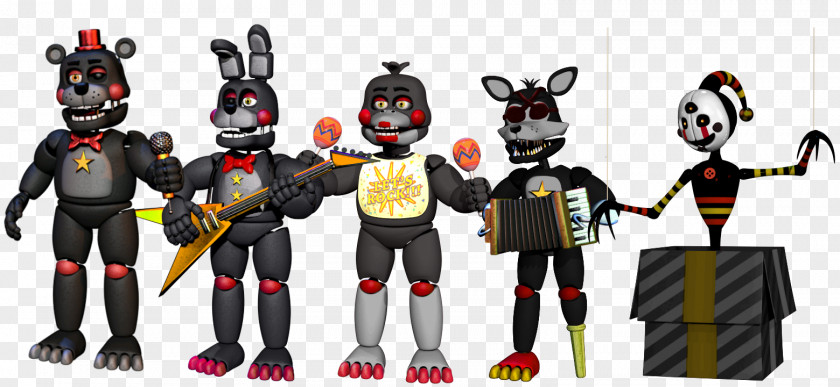 Accordian Five Nights At Freddy's Action & Toy Figures Puppet Game Jolt PNG