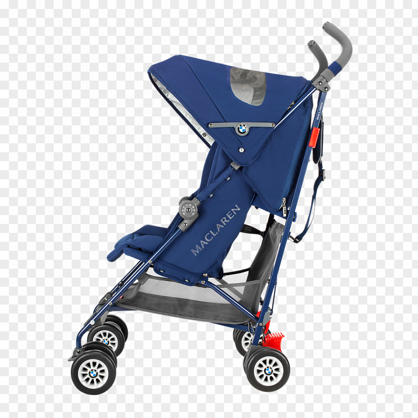 Blue Stroller BMW Car Maclaren Volo Baby Transport PNG