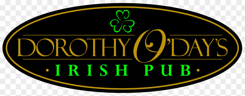 Irish Pub Logo Cat Brand Signage PNG