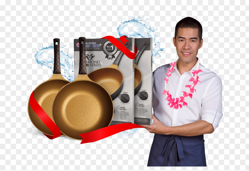 King Thailand Frying Pan Barbecue Non-stick Surface Food Kitchen PNG