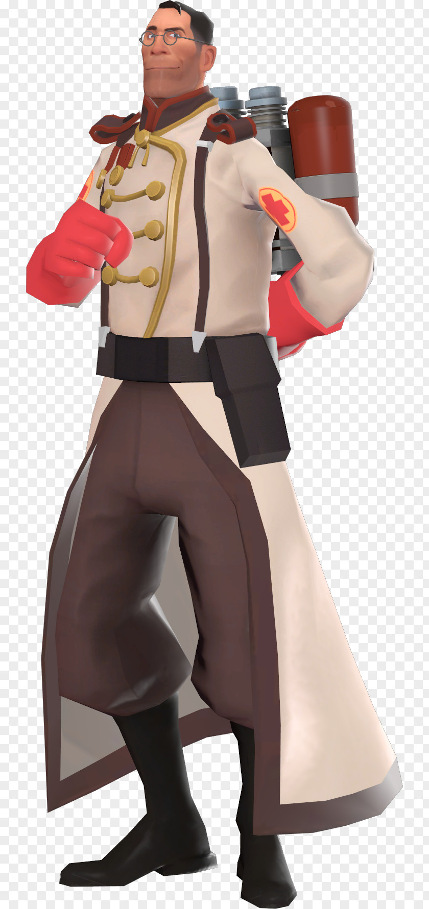 Medic Team Fortress 2 Overcoat Colonel Collar PNG