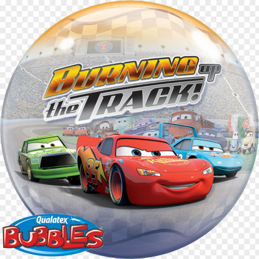 Balloon Lightning McQueen Mater Cars Birthday PNG
